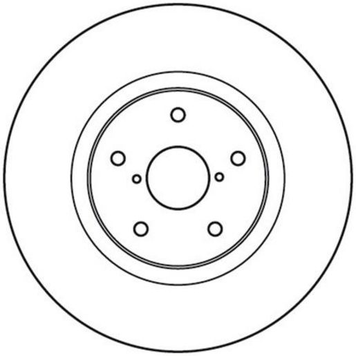 TRW — TRW Brake Rotor 315.5mm x 28 Min — part number DF4930S
