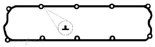 Permaseal — Permaseal Valve Cover Gasket — part number RC3186