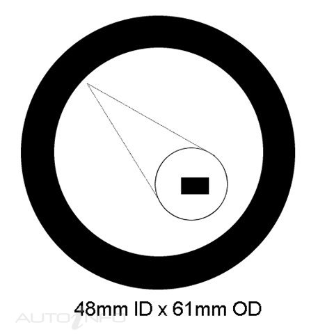 Permaseal — Permaseal Exhaust Gasket — part number EPG013