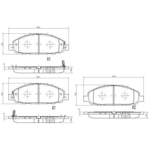 Repco — Repco Brake Pads Set - RCT — part number DB1769RCT