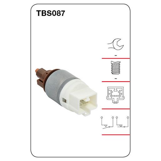 Tridon — Tridon Brake Light Switch — part number TBS087