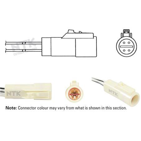 NTK — NTK Oxygen Sensor — part number OZA633-D2
