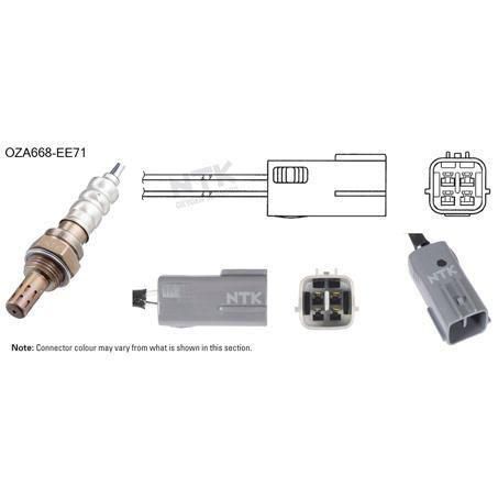 NTK — NTK Oxygen Sensor — part number OZA668-EE71