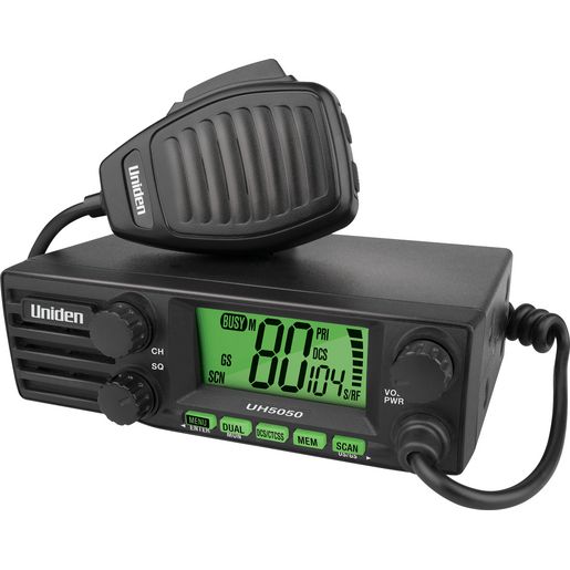 UNIDEN — Uniden 12/24V 80 Channel UHF Radio — part number UH5050