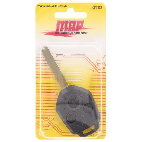 MAP — MAP Complete Car Remote And Key - Inc Electronics & Key, Req Programming - 3 Button — part number KF382