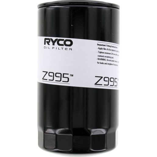 Ryco Filters — Ryco Spin-on Oil Filter — part number Z995