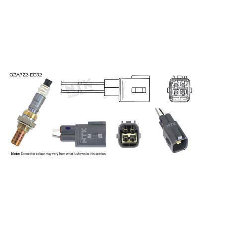 NTK — NTK Oxygen Sensor — part number OZA722-EE32