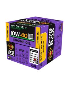 Penrite — Penrite HPR Diesel 10 Semi Synthetic 10W-40 Engine Oil 20L Enviro Box — part number HPRD10020BOX