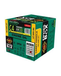 Penrite — Penrite Enviro+ C4 5W-30 Engine Oil 20L Enviro Box — part number EPLUSC4020BOX