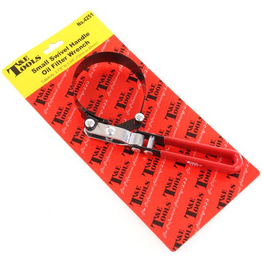 T & E TOOLS — T&E Tools Small Swivel Filter Wrench — part number 4251