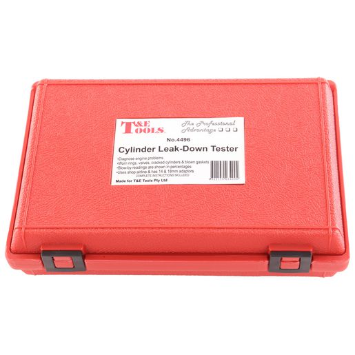 T & E TOOLS — T&E Tools Twin Gauge Cylinder Leakdown Tester — part number 4496