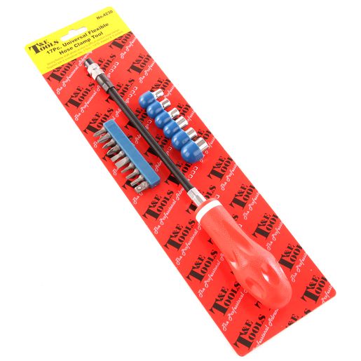 T & E TOOLS — T&E Tools 17pc Hose Nut Driver Set — part number 4230