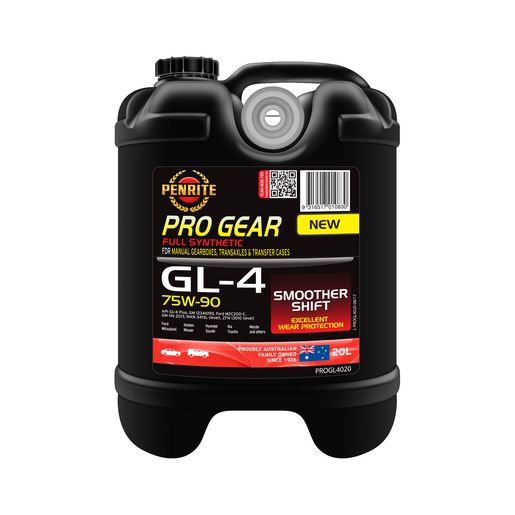 Penrite — Penrite Pro Gear Gl4 75W90 20L — part number PROGL4020