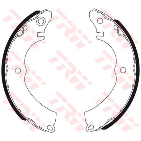 TRW — TRW Brake Shoe 203mm x 30mm — part number GS7358