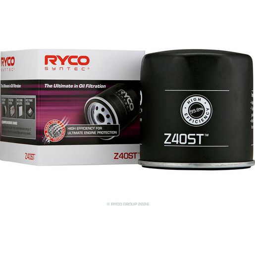 Ryco Filters — Ryco SynTec Spin-On Oil Filter — part number Z40ST