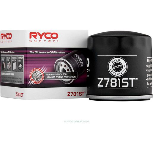 Ryco Filters — Ryco Syntec Spin-on Oil Filter — part number Z781ST
