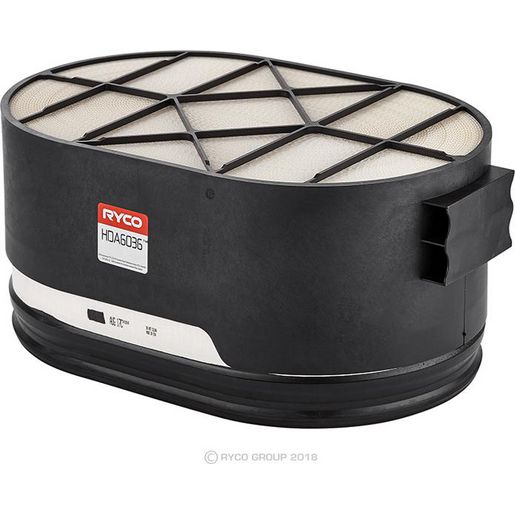 Ryco Filters — Ryco Air Filter - Heavy Duty — part number HDA6036
