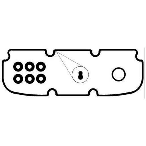 Permaseal — Permaseal Valve Cover Gasket Kit — part number JN701SK