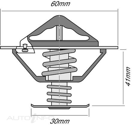 Tridon — THERMOSTAT — part number TT410-170
