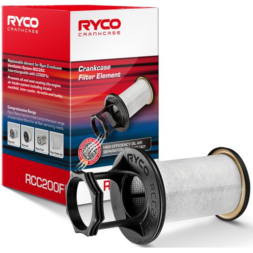 Ryco Filters — Ryco Filter Element for Provent 200 Oil Catch Can — part number RCC200F