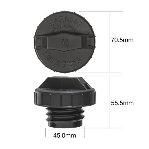Tridon — Tridon Non Locking Fuel Tank Cap — part number TFNL239