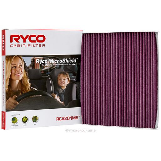 Ryco Filters — Ryco Cabin Air Filter - Microshield — part number RCA201MS