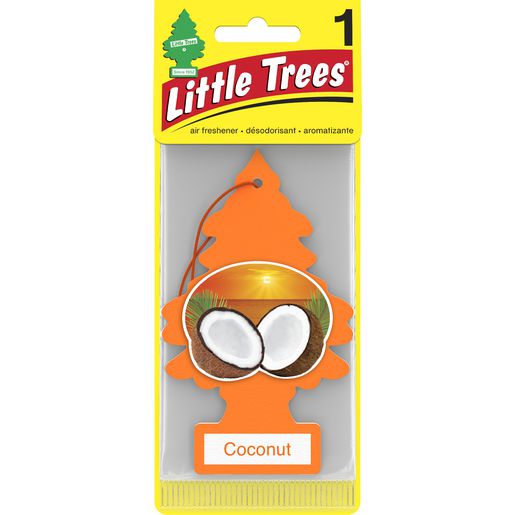 LITTLE TREES — Little Trees Car Air Freshener - Coconut Scent 1pc — part number U1P-10317