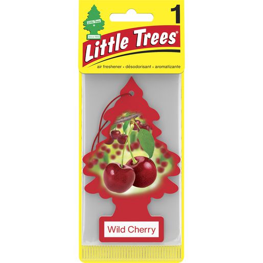 LITTLE TREES — Little Tree Car Air Freshener - Wild Cherry 1pk — part number U1P-10311