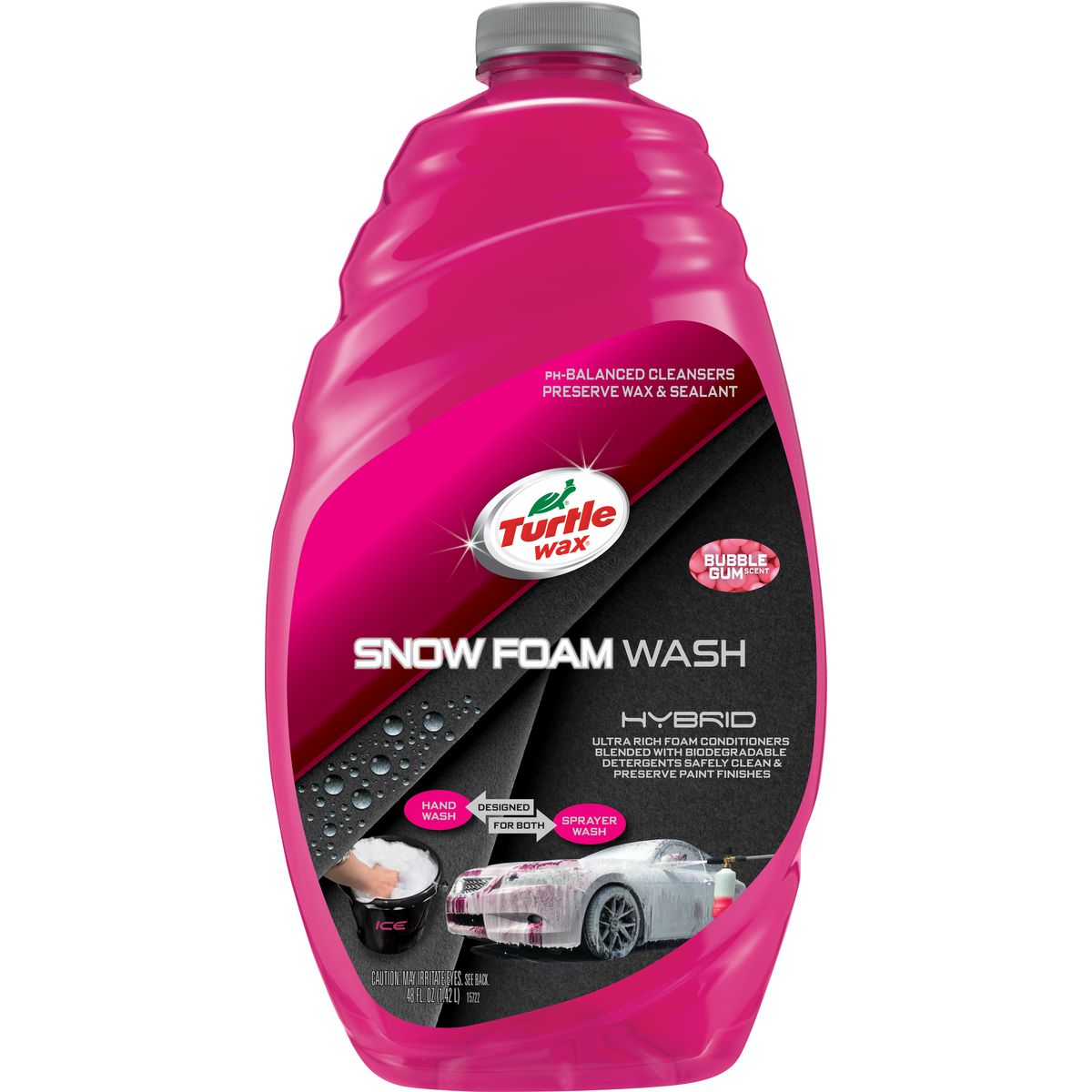 TURTLE WAX — Turtle Wax Snow Foam Wash & Wax 1.2L — part number 51026