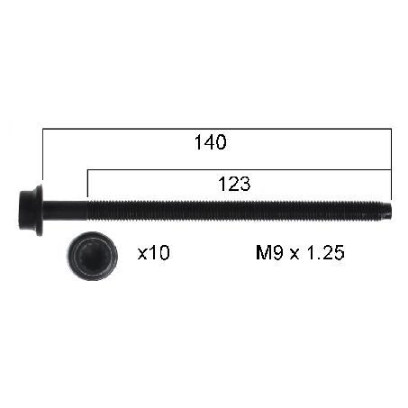 Permaseal — Head Bolt Set — part number HBS356