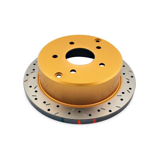 DBA Brakes — DBA Disc Brake Rotor 4000 XS Cross-drilled/slotted — part number DBA4041XS