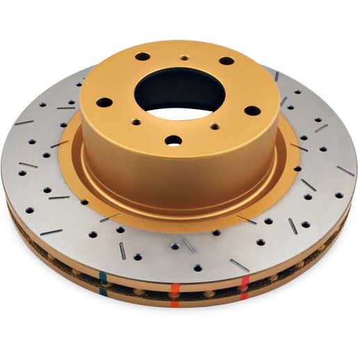 DBA Brakes — DBA Disc Brake Rotor 4000 XS Cross-drilled/slotted — part number DBA4040XS