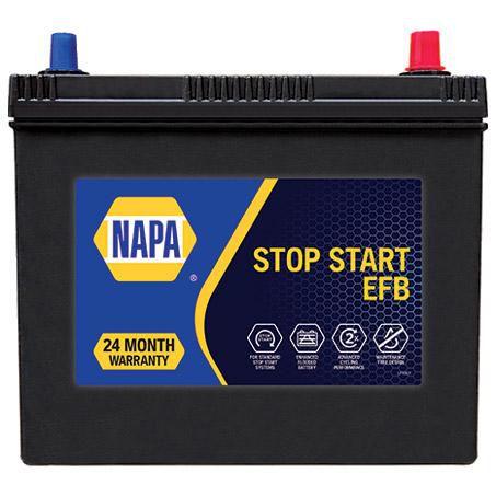 Napa — NAPA Idle Stop Start System Battery 236L x 127W x 199Hmm 460CCA 12V — part number N55 MF NAPA