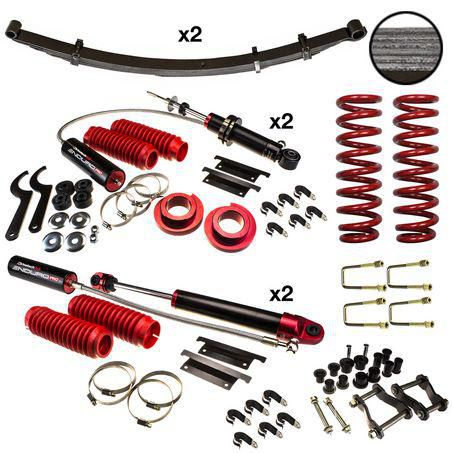 Drivetech 4x4 — Drivetech 4x4 Enduro Pro Suspension Lift Kit — part number DTSK-HOL03JHR