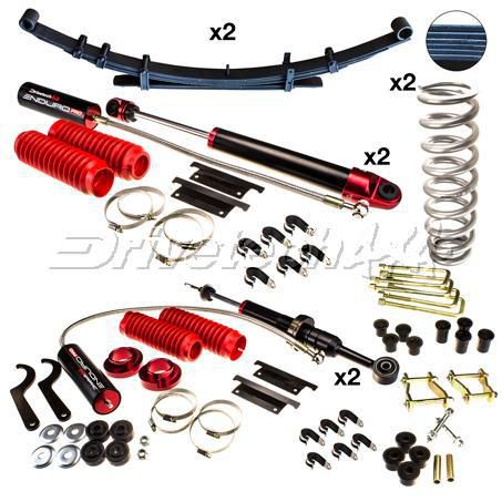 Drivetech 4x4 — Drivetech 4x4 Enduro Pro Suspension Lift Kit — part number DTSK-TOY03JHR