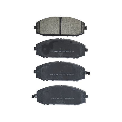 RDA Brakes — RDA GP Max General Purpose Low Metallic Brake Pad Set — part number RDB1361