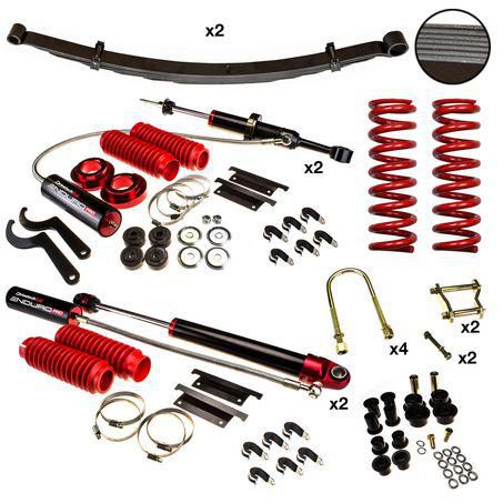 Drivetech 4x4 — Drivetech 4x4 Enduro Pro Suspension Lift Kit — part number DTSK-MAZ03JHR