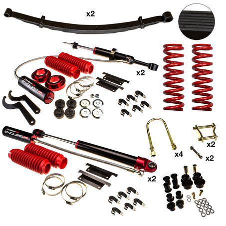 Drivetech 4x4 — Drivetech 4x4 Enduro Pro Suspension Lift Kit — part number DTSK-MAZ03HR