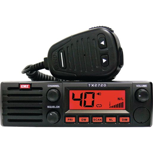 GME — GME 26Mhz Din Mount CB Radio — part number TX2720N