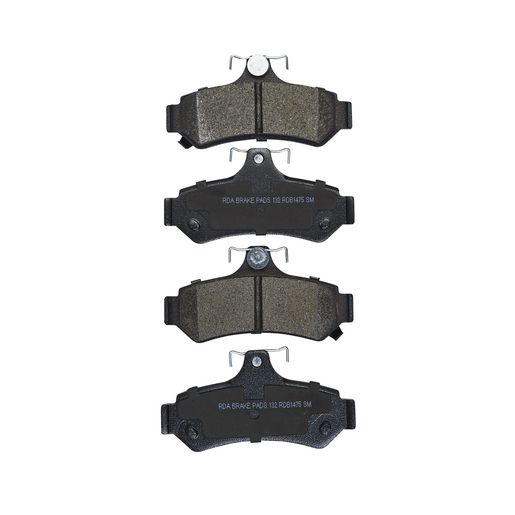 RDA Brakes — RDA GP Max General Purpose Low Metallic Brake Pad Set — part number RDB1475
