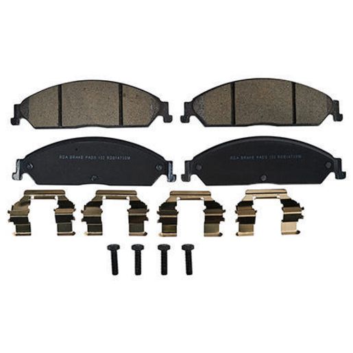 RDA Brakes — RDA GP Max General Purpose Low Metallic Brake Pad Set — part number RDB1473
