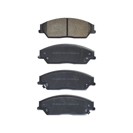 RDA Brakes — RDA GP Max General Purpose Low Metallic Brake Pad Set — part number RDB2046