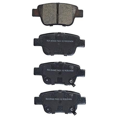RDA Brakes — RDA GP Max General Purpose Low Metallic Brake Pad Set — part number RDB2014