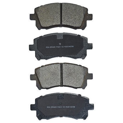 RDA Brakes — RDA GP Max General Purpose Low Metallic Brake Pad Set — part number RDB1342