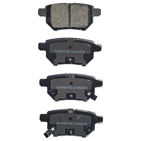 RDA Brakes — RDA GP Max General Purpose Low Metallic Brake Pad Set — part number RDB2016