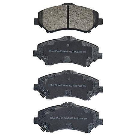 RDA Brakes — RDA GP Max General Purpose Low Metallic Brake Pad Set — part number RDB2008