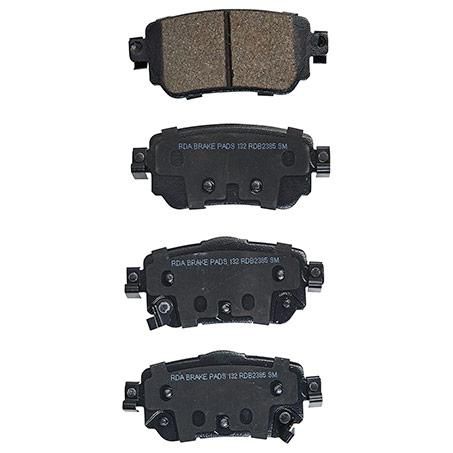 RDA Brakes — RDA GP Max General Purpose Low Metallic Brake Pad Set — part number RDB2385