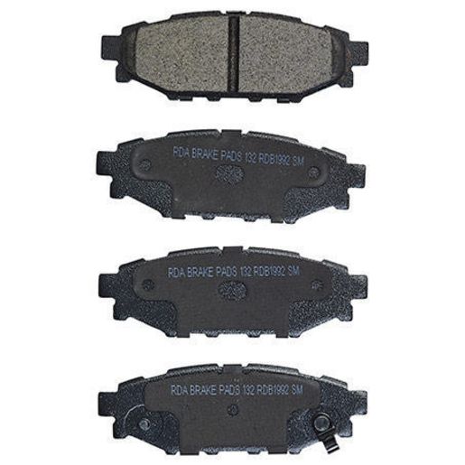 RDA Brakes — RDA GP Max General Purpose Low Metallic Brake Pad Set — part number RDB1992