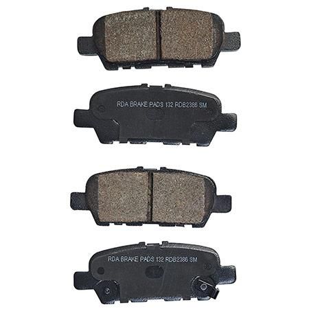 RDA Brakes — RDA GP Max General Purpose Low Metallic Brake Pad Set — part number RDB2386