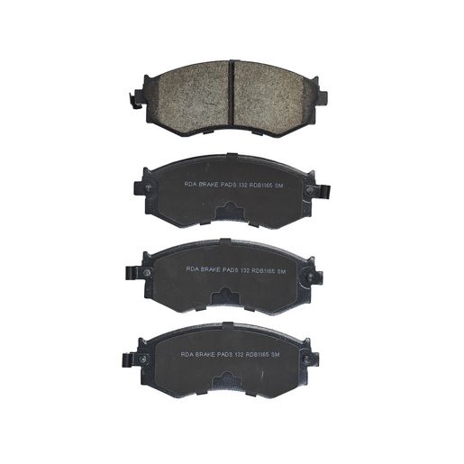 RDA Brakes — RDA GP Max General Purpose Low Metallic Brake Pad Set — part number RDB1165